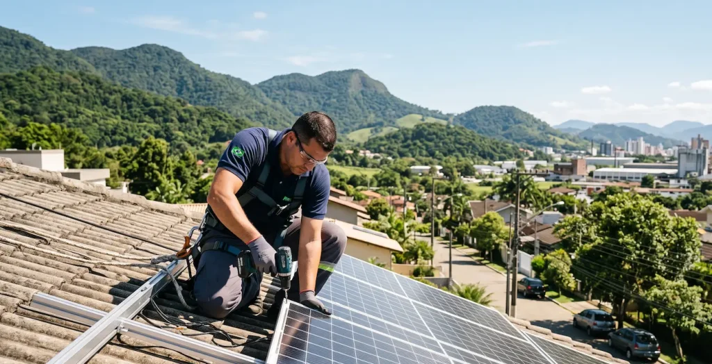 Energia solar em Jaraguá do Sul SC: o que avaliar
